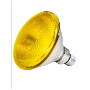 LAMP PAR38 80W 220V AMARELA ECOLUME