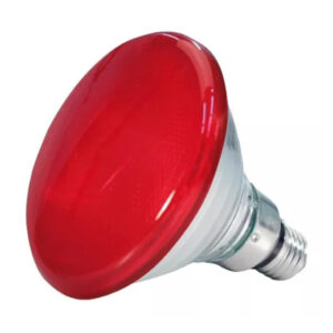 LAMP PAR38 80W 220V VERMELHO ECOLUME