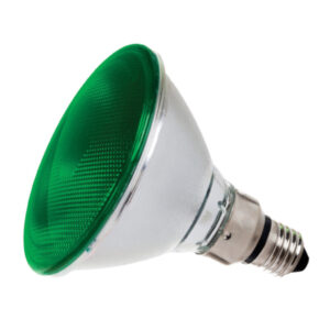 LAMP PAR38 80W 127V VERDE ECOLUME