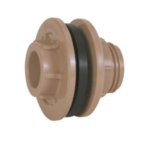 CONEXAO HIDRAULICA MARROM FLANGE AJUSTAVEL COM ANEL 20MM X 1/2 H090