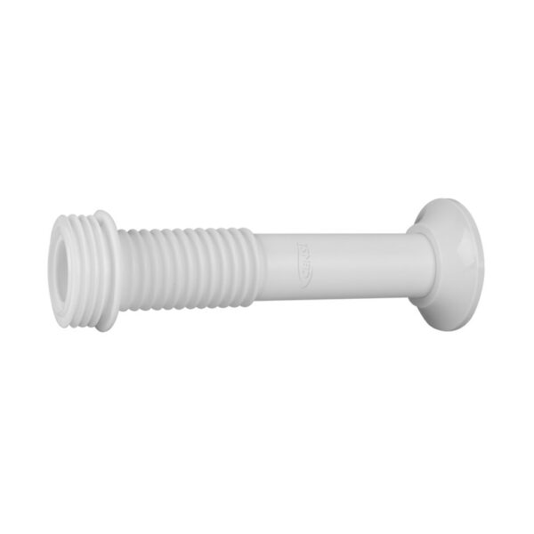 TUBO LIGACAO AJUST FLEXIVEL 24CM BRANCO CENSI 7290