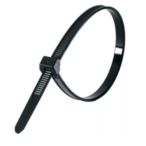 ABRACADEIRA NYLON PRETA 100 X 2,5MM DMI GT100MPT