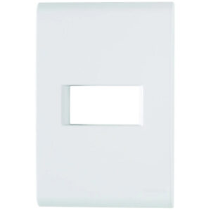 LIZ PLACA 4X2 1 POSTO BRANCA 57106204