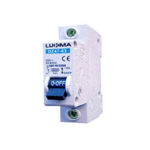 DISJUNTOR DIN LUKMA 1X25A C DUT125 34005