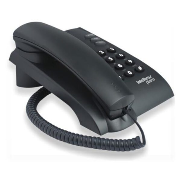 TELEFONE INTELBRAS MESA PLENO PRETO 4080051