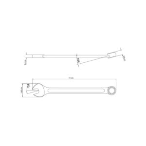 CHAVE COMBINADA TRAMONTINA 6MM 41128106