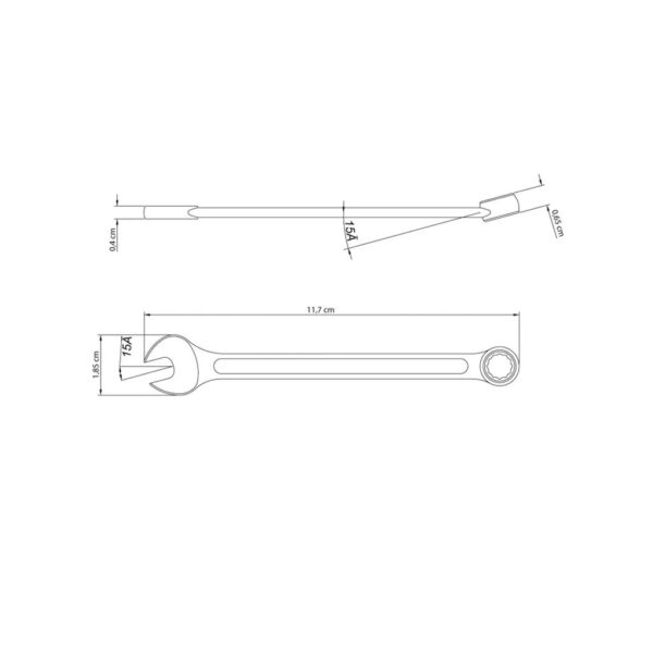 CHAVE COMBINADA TRAMONTINA 7MM 41128107