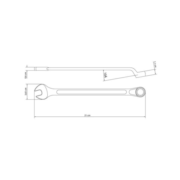 CHAVE COMBINADA TRAMONTINA 16MM 41128116