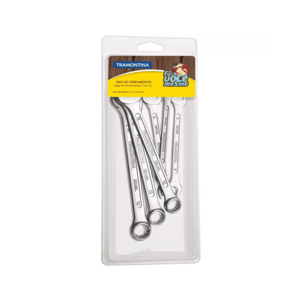 CHAVE FIXA E COMBINADA JOGO TRAMONTINA 6PC 6~14MM 43408152