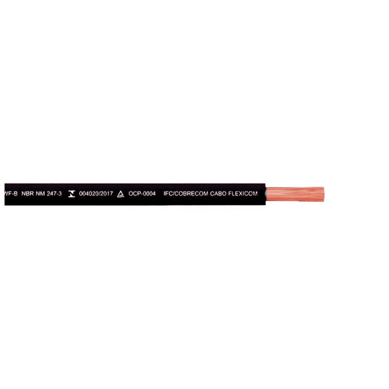 CABO FLEXIVEL 35,00MM 1KV PRETO COBRECOM
