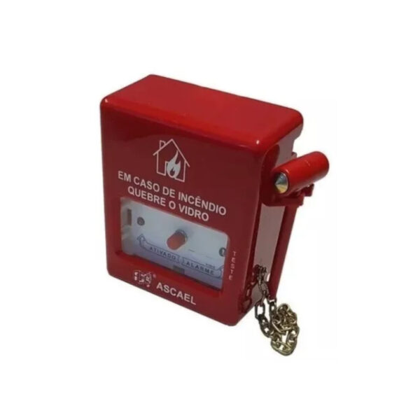 BOTOEIRA QUEBRA VIDRO L/D COM MARTELO ASCAEL 0051