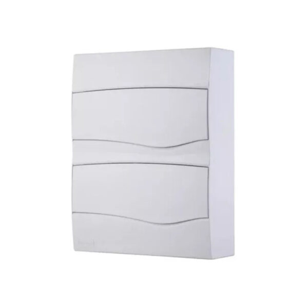 CENTRO SOBREPOR PVC 24 DIN BRUM BR24S