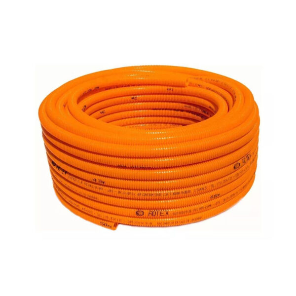 CONDUITE CORRUGADO LARANJA (B) 3/4 25MT ADTEX 013013