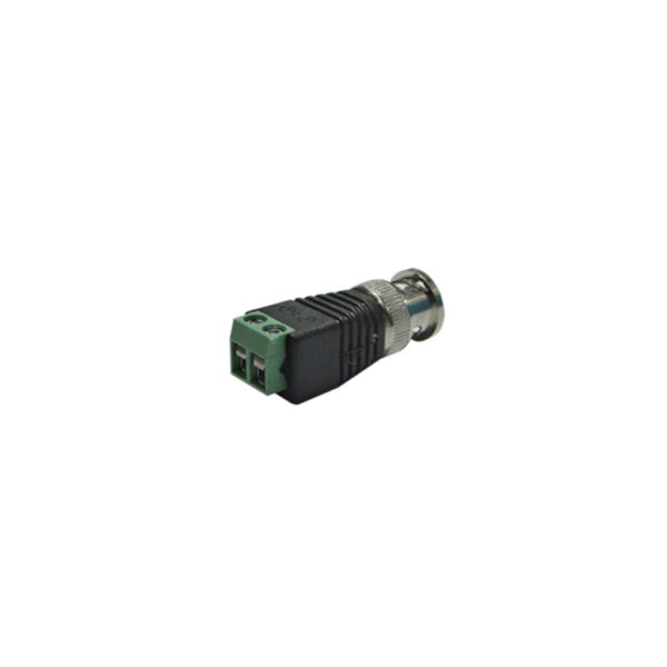 CONECTOR BNC MACHO COM BORNE
