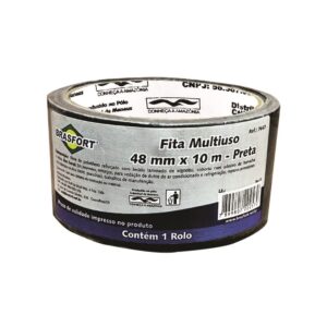 FITA SILVER TAPE BRASFORT 48MM 10MT PRETO