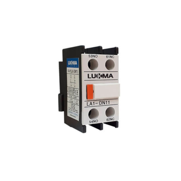 BLOCO CONTATO LUKMA AUXILIAR FRONTAL 1NA 1NF F411 LA1DN11 09004
