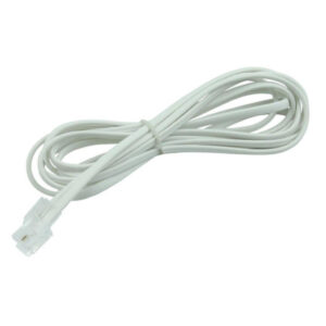 CABO PRONTO TELEF LISO RJ11 5,0M BRANCO