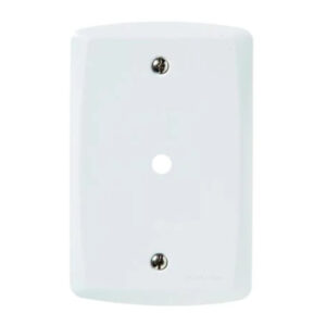 LUX2 PLACA 4X2 C/ FURO BRANCA 57105002