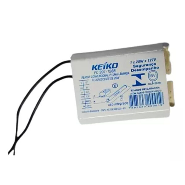 REATOR CONV KEIKO 1X20W 127V FC201126B