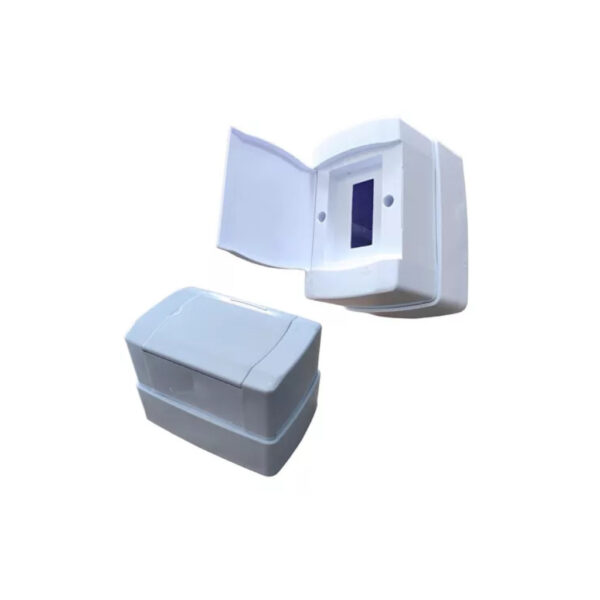 CENTRO ILUMI SOBREPOR PVC 2 DIN BRANCO 620650