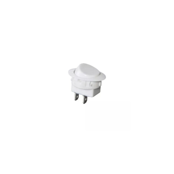 CHAVE MARGIRIUS TECLA REDONDA 1F L/D 6A BRANCA LAMP 16123 1801