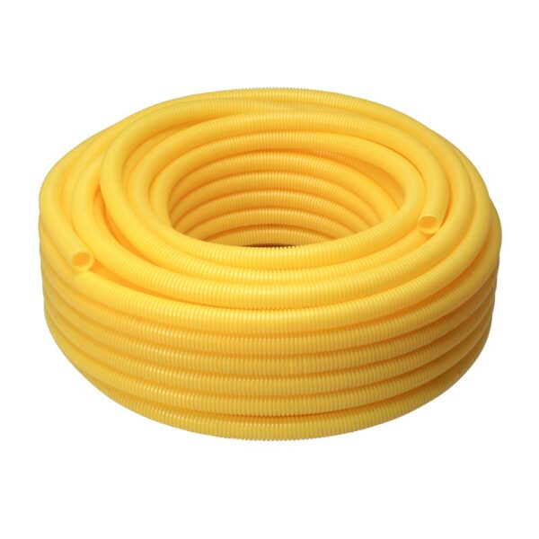 CONDUITE CORRUGADO KRONA AMARELO (B) 3/4 (ROLO 10M)