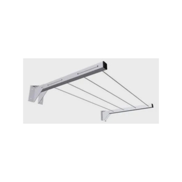 VARAL DOBRAVEL BRANCO 50CM 4 FUROS ESTARLICHAVE 9160