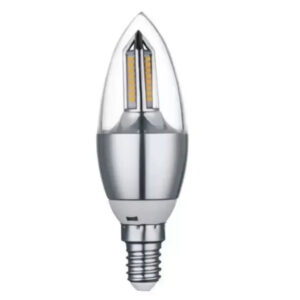 LAMP LED VELA E14 4W BIVOLT 3000K CLARA CTB