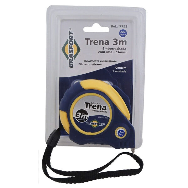 TRENA BRASFORT EMBORRACHADA AUTO TRAVANTE 3MT 7753