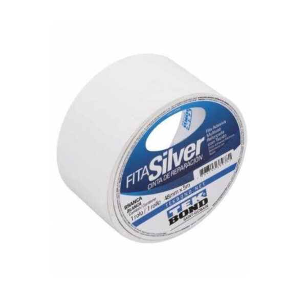 FITA SILVER TAPE BRANCA 48MM 5M TEKBOND 21191004805