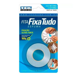 FITA DUPLA FACE ESPUMA 12MMX1,5M TEKBOND 21151012102