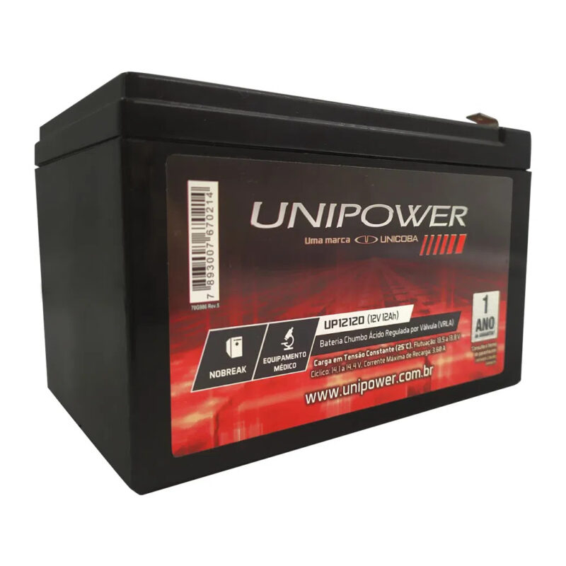 BATERIA 12V 12AH UNIPOWER UP12120