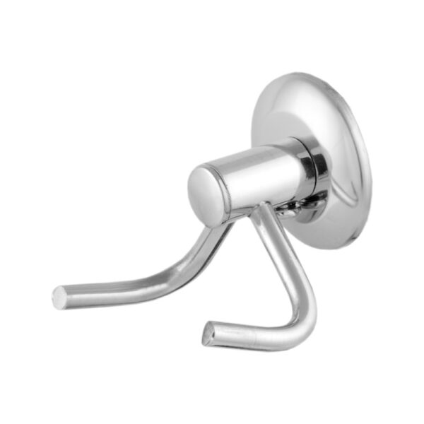 ACESSORIO BANHEIRO ALUMINIO CABIDE DUPLO IMPERATRIZ