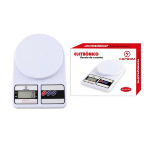 BALANCA COZINHA ESCALA ELETRONICA 10KG KAPBOM KAB109
