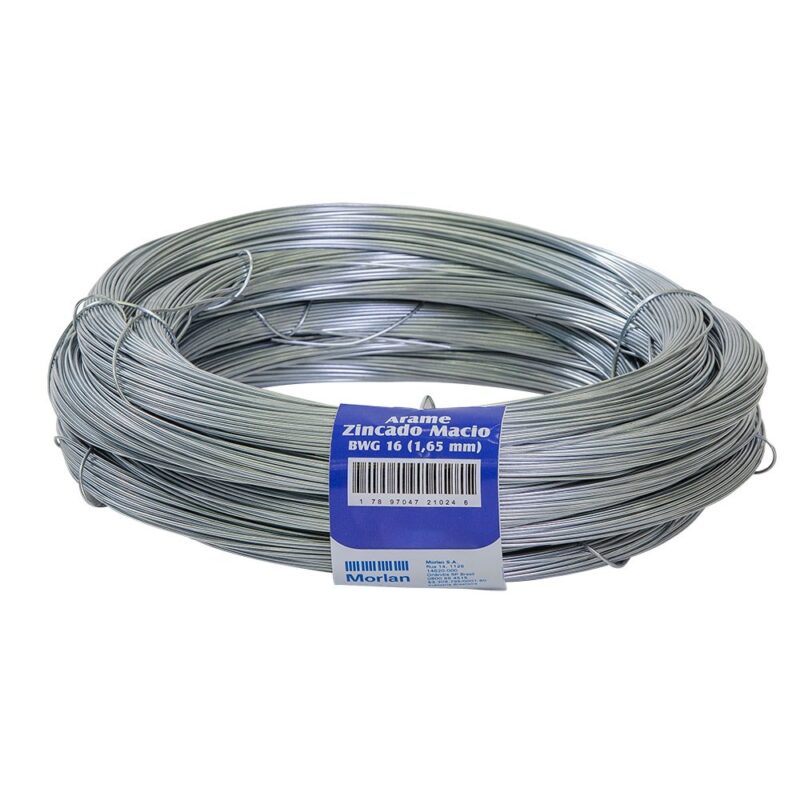 ARAME GALVANIZADO 16 1,56MM KG (AZUL)