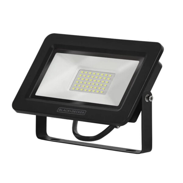 REFLETOR LED PRETO 50W BIVOLT 6500K BLACK DECKER