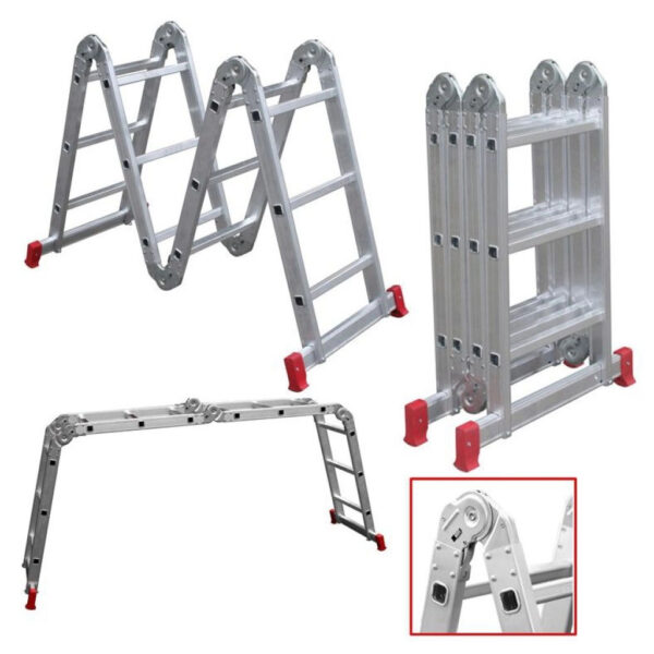 ESCADA ALUMINIO ARTICULADA 3 X 4 BOTAFOGO 292