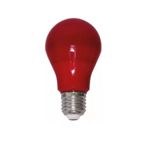 LAMP LED BULBO 7W BIVOLT VERMELHO CTB