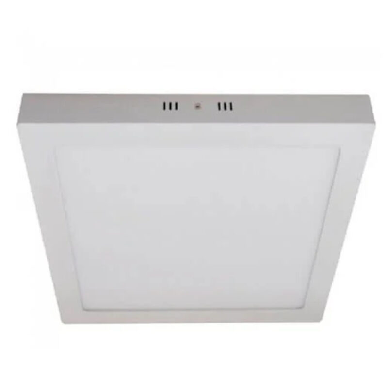 PLAFON LED SOBREPOR QUADRADO 18W 22X22 6500K GLIGHT