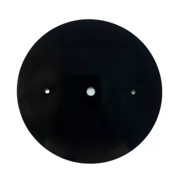 TAMPA FURO CAIXINHA LUZ 140MM PRETO MARCAI