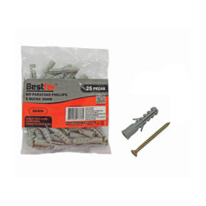 PARAF E BUCHA S6 PHS 3,5X35 25PC BESTFER BFH0923