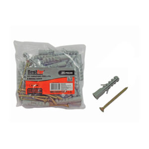 PARAF E BUCHA S10 PHS 5X60 25PC BESTFER BFH0927