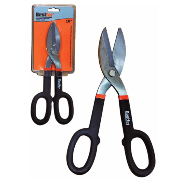 TESOURA FUNILEIRO AMERICANA RETA 10 BESTFER BFH1545