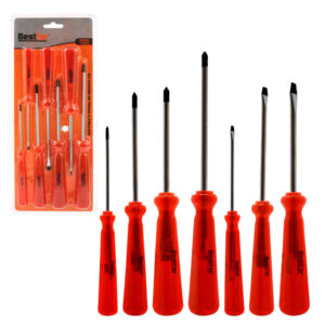 JOGO CH FENDA E PHILIPS CABO LARANJA 7PC BESTFER BFH2776